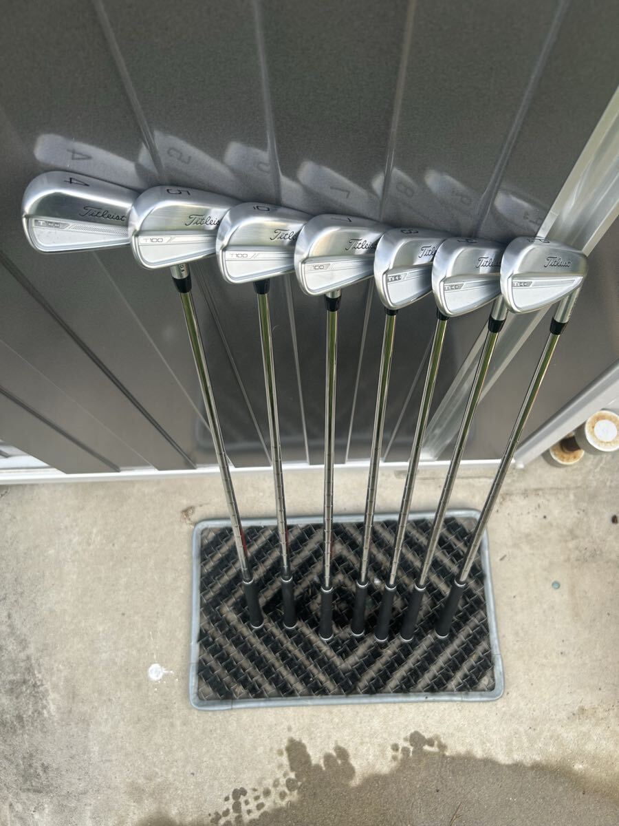 タイトリスト T100 2023 modus115 4-P 7本セット モーダス115 アイアンセット