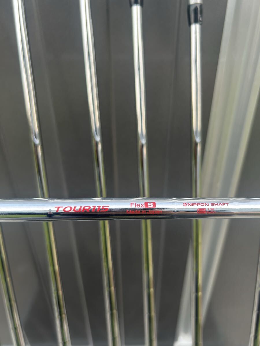 タイトリスト T100 2023 modus115 4-P 7本セット モーダス115 アイアンセット
