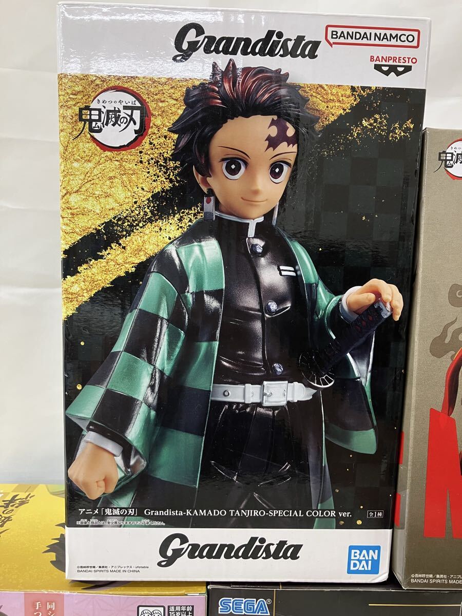 【L772-k】鬼滅の刃　 フィギュア　竈門炭治郎　竈門禰豆子　煉獄杏壽郎　猗窩座　未開封　 5點　まとめ