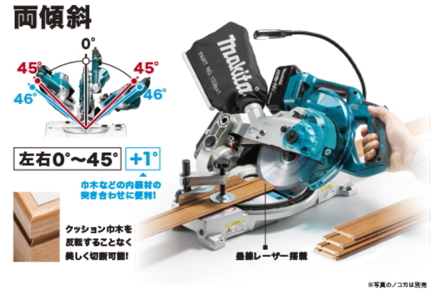 マキタ 165mm 充電式 卓上マルノコ LS600DZ 本体のみ 18V 新品_画像5