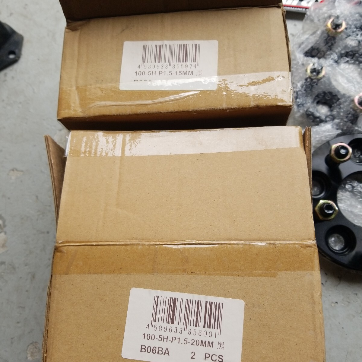 ワイドトレッドスペーサー Durax ワイトレ スペーサー PCD100 5H P1.5 30プリウス 86に 新品