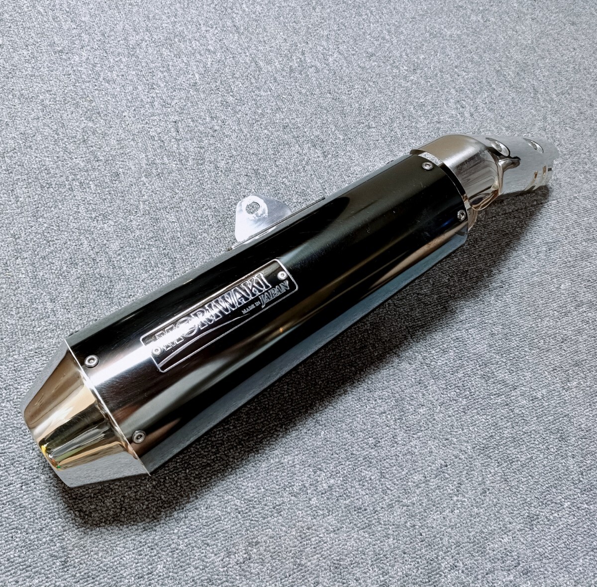 モリワキ ホンダ レブル250 MC49 ネオクラシックマフラーブラックパールBP-χ 2BK-REBELOVERオーバー サイレンサー新品定価￥69，300(税込)