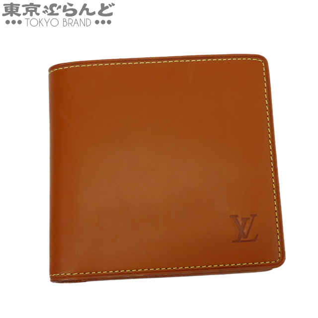101819912 ルイヴィトン LOUIS VUITTON ポルトフォイユ マルコ M85017 キャラメル ノマド 二つ折り財布 メンズ_画像1