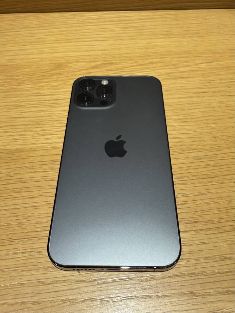 【中古美品】iPhone12 Pro Max 128GB SIMフリー グラファイト