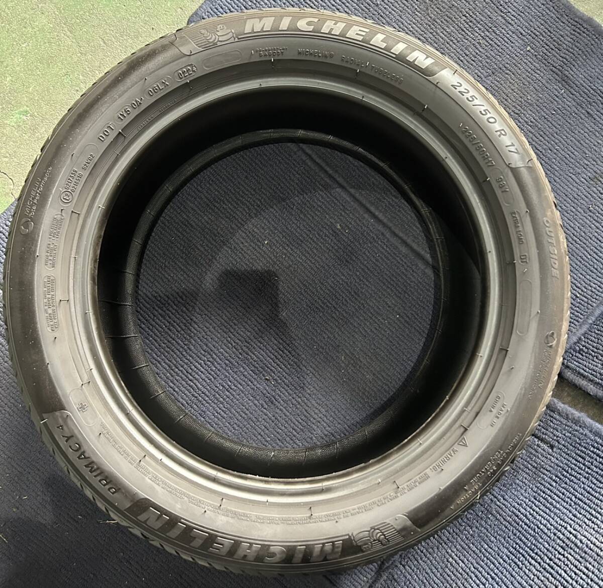 ☆送料無料☆【2024年製造】【溝7.5分山】MICHELIN PRIMACY4 1本 225/50R17 ASP3167_画像4