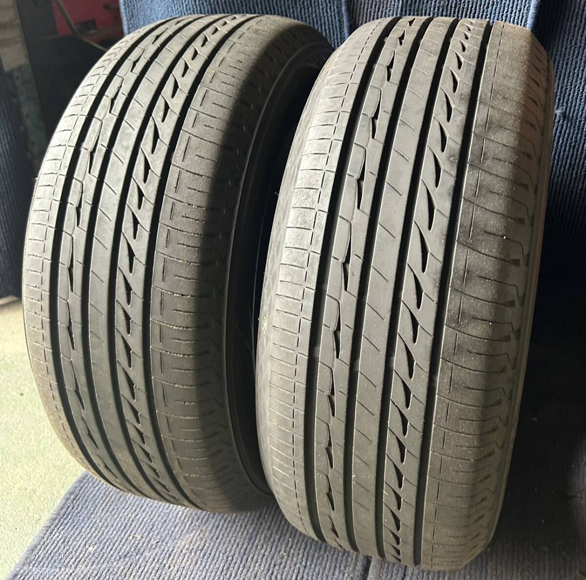 ☆送料無料☆【2021年製造】【溝7～7.5分山】BRIDGESTONE REGNO GR-X2 2本 225/55R16 ASP3231_画像1