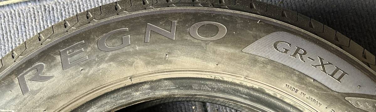 ☆送料無料☆【2021年製造】【溝6.5分山】BRIDGESTONE REGNO GR-X2 1本 225/55R16 ASP3244_画像6