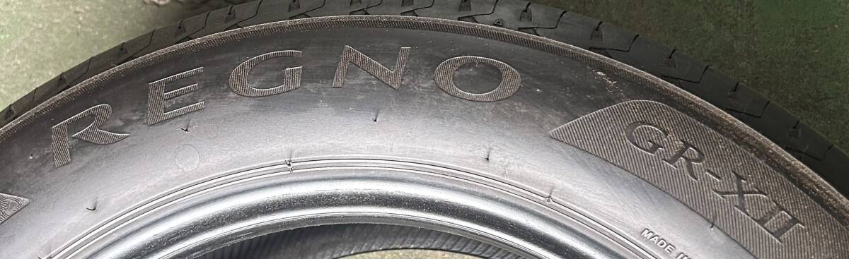 ☆送料無料☆【2021年製造】【溝7～7.5分山】BRIDGESTONE REGNO GR-X2 2本 225/55R16 ASP3231_画像7