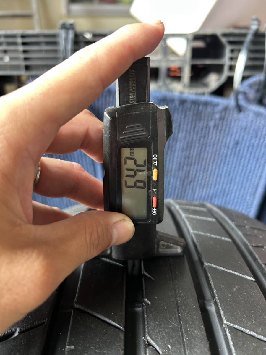 ☆送料無料☆【2023年製造】【溝8~8.5分山】BRIDGESTONE TURANZA T005A 2本 225/45R19 ASP3160_画像3