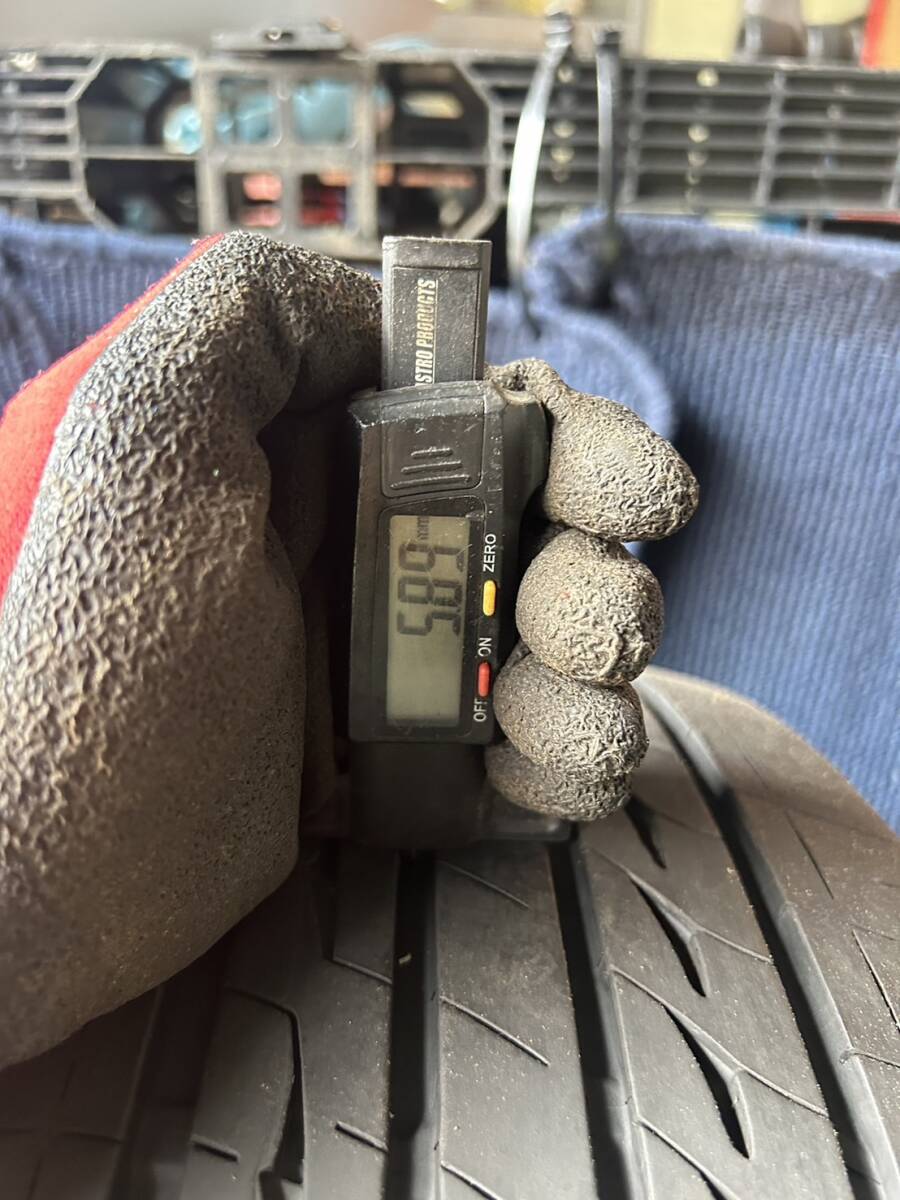 ☆送料無料☆【2021年製造】【溝7～7.5分山】BRIDGESTONE REGNO GR-X2 2本 225/55R16 ASP3231_画像3