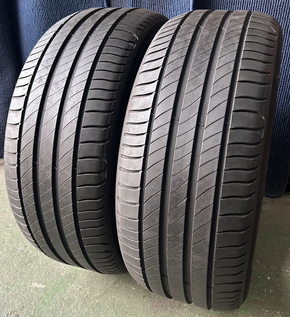 ☆送料無料☆【2021年製造】【溝6分山】MICHELIN PRIMACY4 2本 225/50R17 ASP3156_画像1
