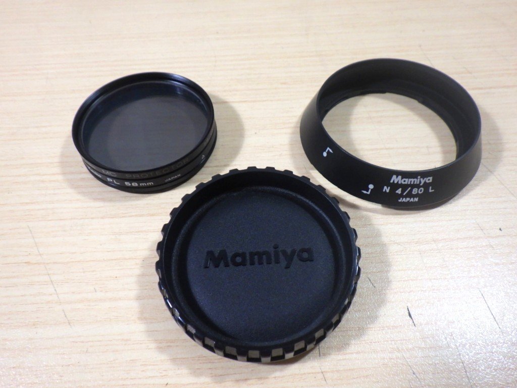 ■867：Mamiya 7　N　1.4　f＝80㎜　L　箱?取扱説明書付■