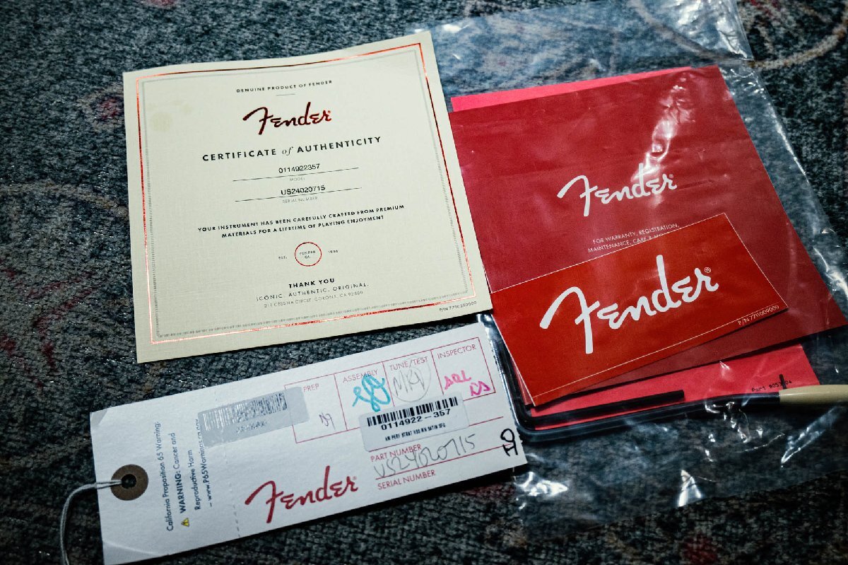 Fender American Performer Stratocaster HSS / 2024年制 フェンダー USA ストラト ハムバッカー 3112215 D1006