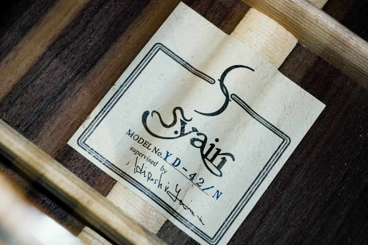 S.Yairi YD-42/N S.ヤイリ オール?yún)g板 アコースティックギター アコギ フォークギター 3100013 D1006