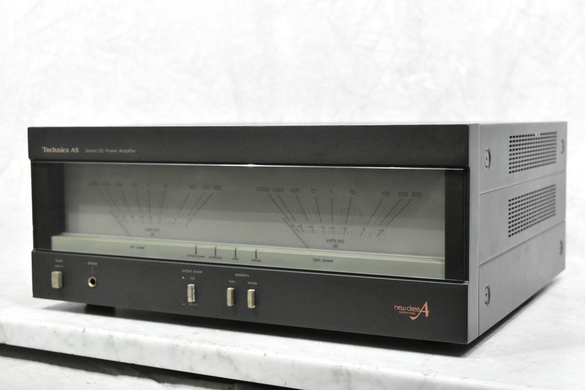 【C】Technics SE-A5 パワーアンプ テクニクス 3137790