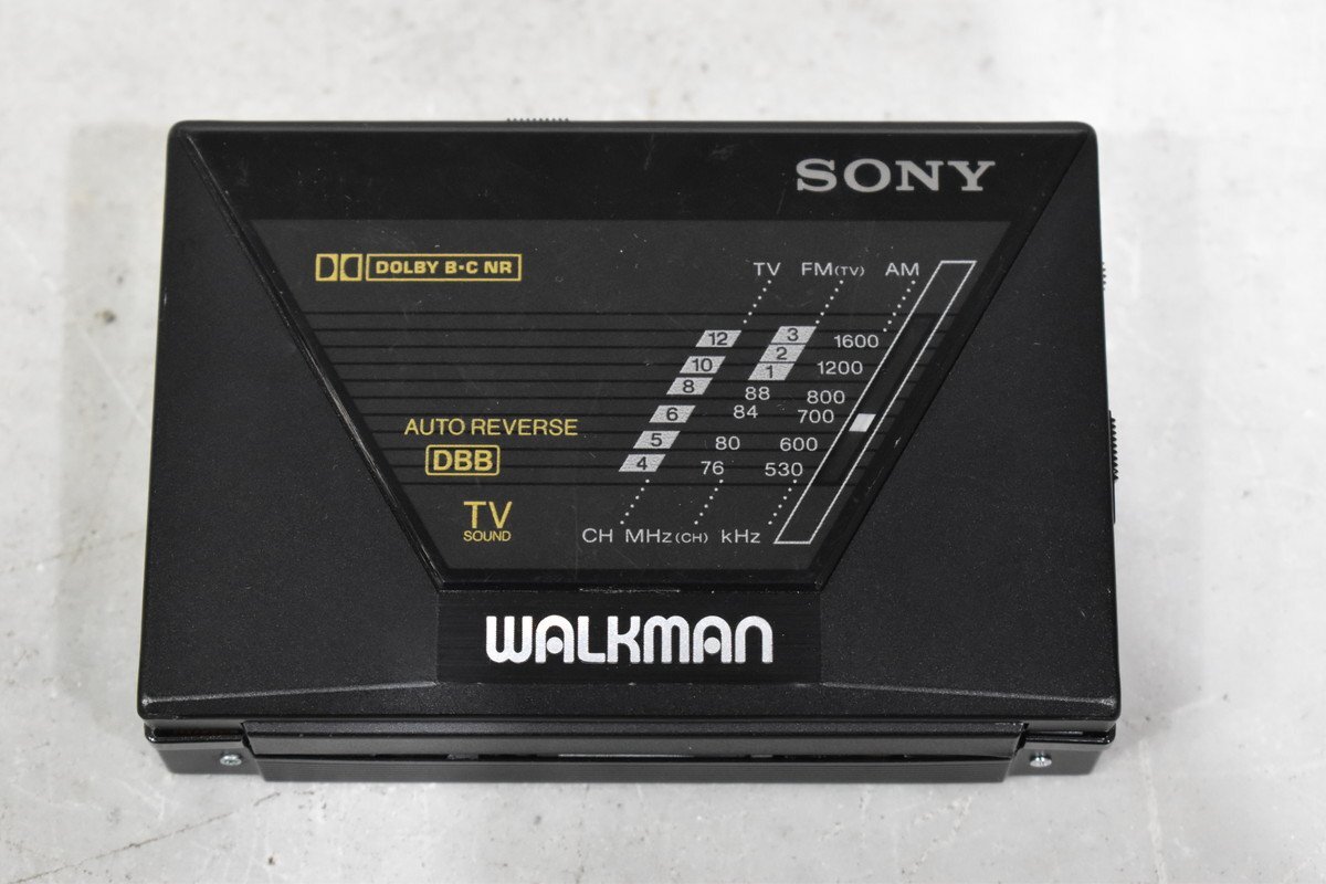 【G】SONY WALKMAN WM-F550C ウォークマン ポータブルカセットプレーヤー ソニー 3138605