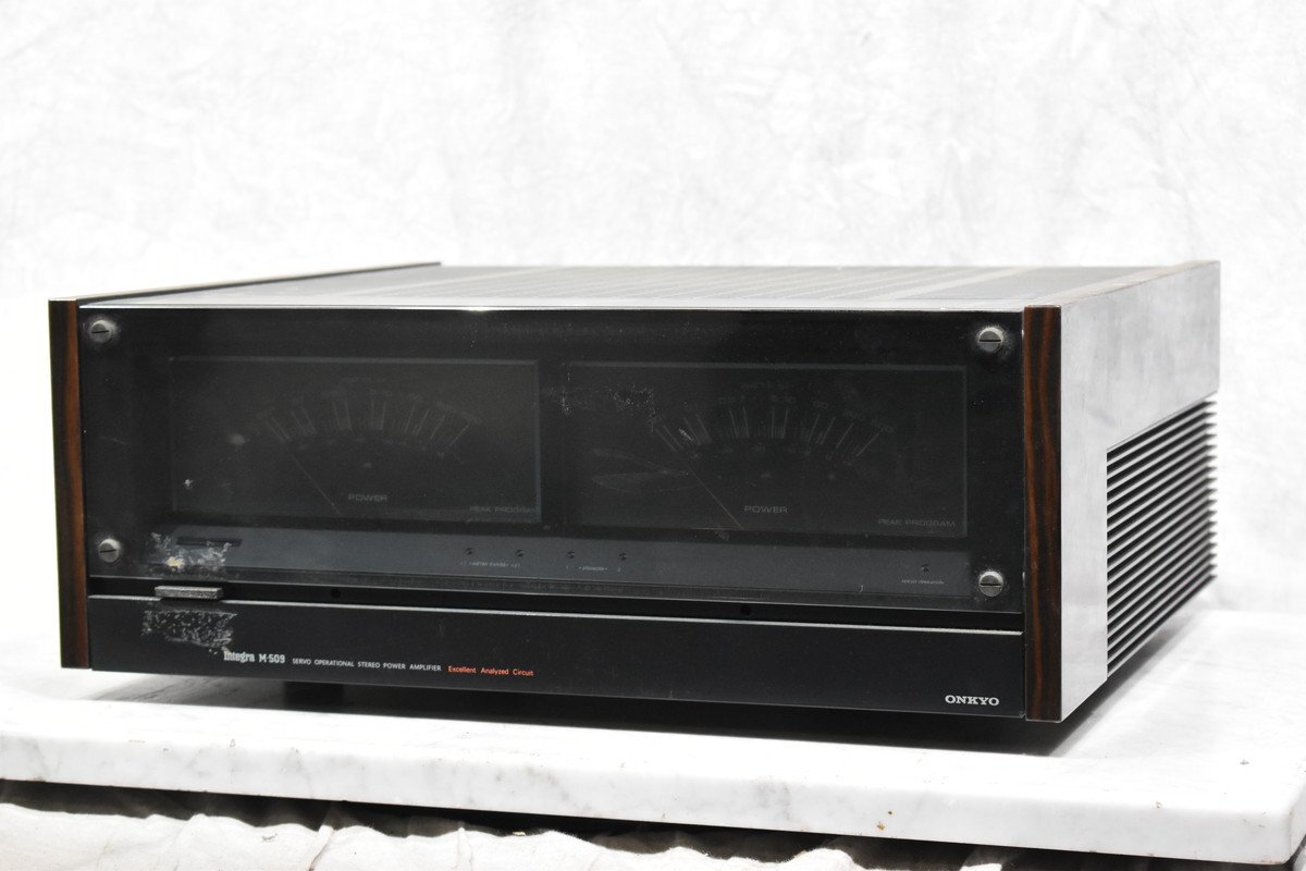 【J】ONKYO Integra M-509 パワーアンプ オンキョー 3140017
