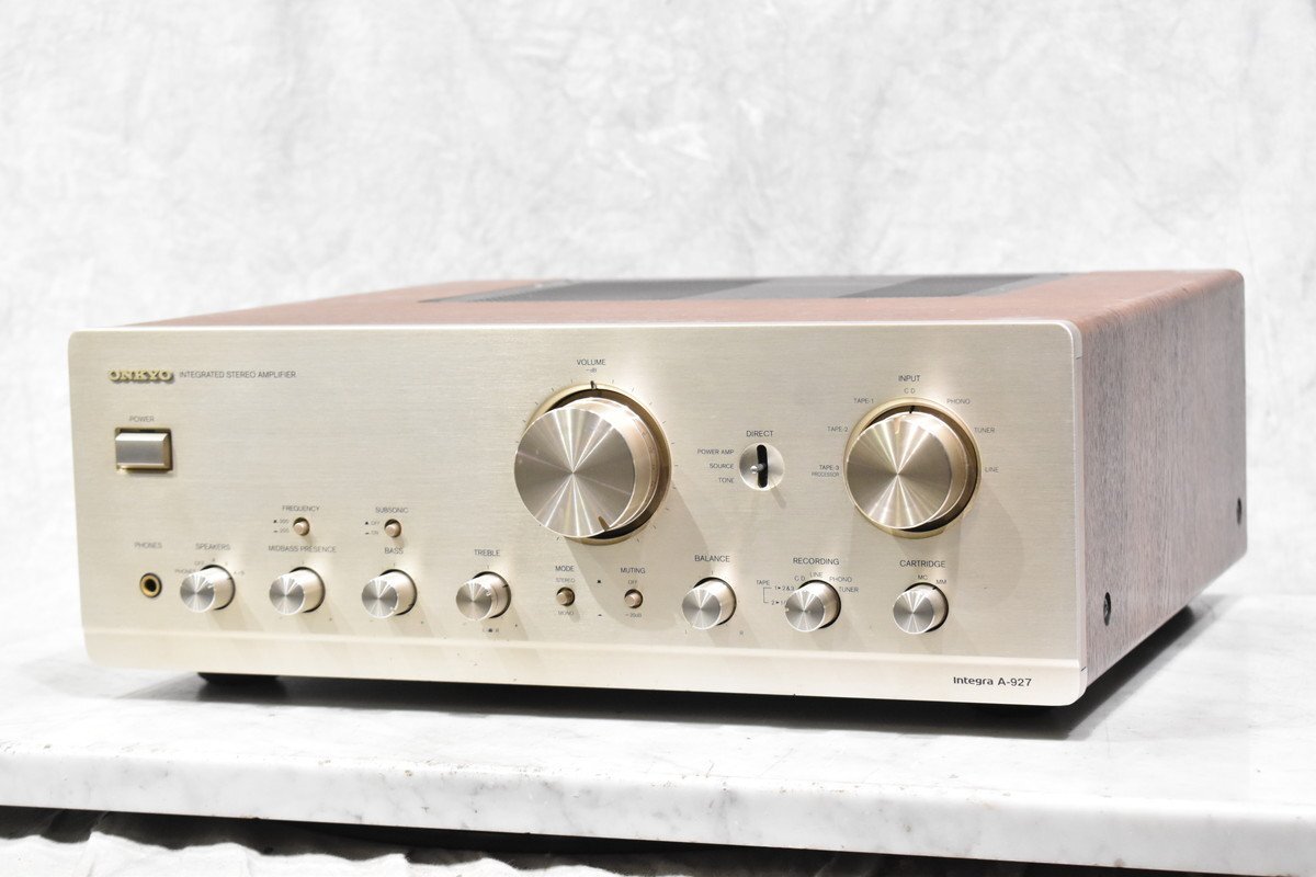 【C】ONKYO Integra A-927 プリメインアンプ オンキョー 3139998