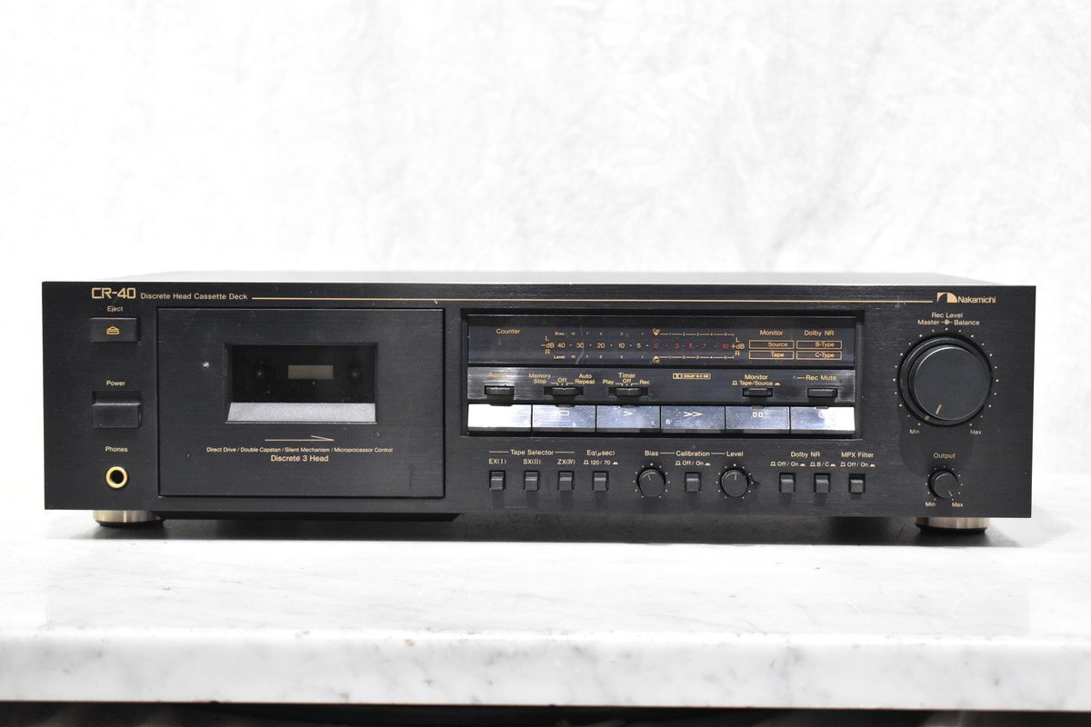 【C】Nakamichi CR-40 カセットデッキ ナカミチ 3142088