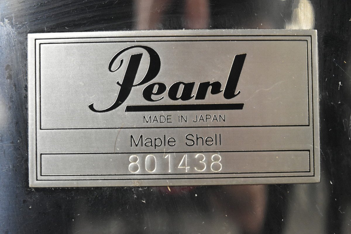 【C】Pearl Maple Shell ドラム 4點セット パール 3142905