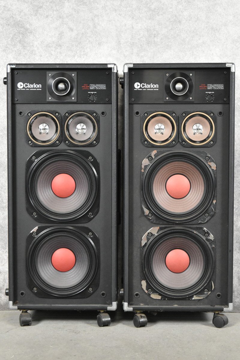 【J】Clarion MS-9200A スピーカーペア クラリオン 3140094【法人様のみ JITBOX利用可能】_画像3
