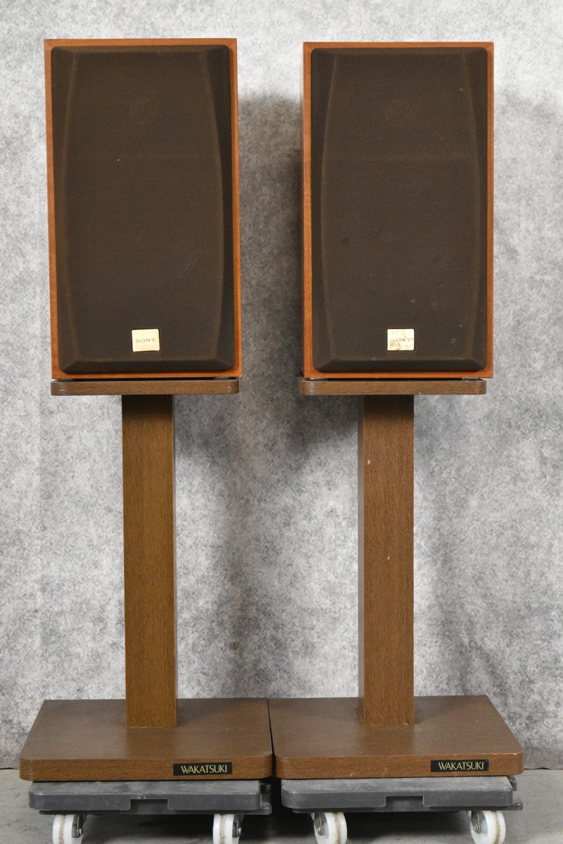 【C】SONY SS-A3 スピーカーペア ソニー スタンド付屬 3138493