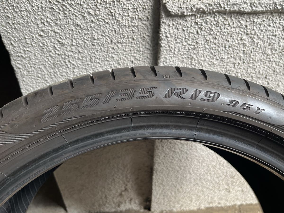 ピレリ P ZERO PZ4 RUN FLAT 255/35R19 ☆ 2018年製 2本セット_画像5