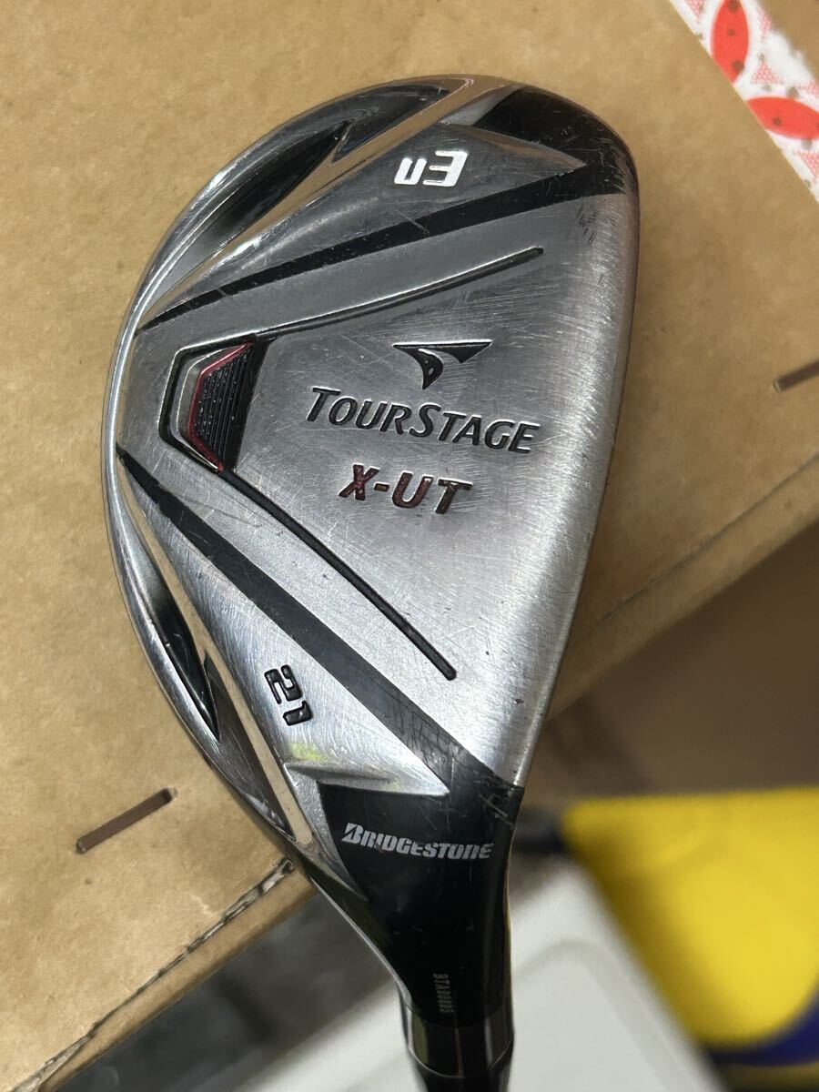 TOURSTAGE X-UT U3 21° Tour N.S.PRO950GH S ブリヂストンスポーツ 中古現状保管品_画像1
