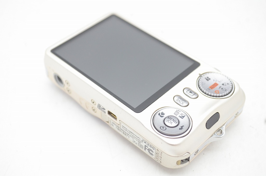 【適格請求書発行】FUJIFILM フジフィルム FinePix JX280 コンパクトデジタルカメラ ゴールド 元箱付【アルプスカメラ】250902g