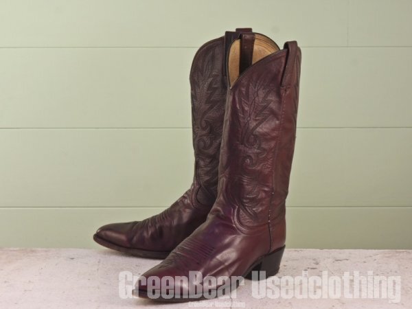 MN118 メンズ DANPOST ウエスタンブーツ 茶 ブラウン 11D 29cm