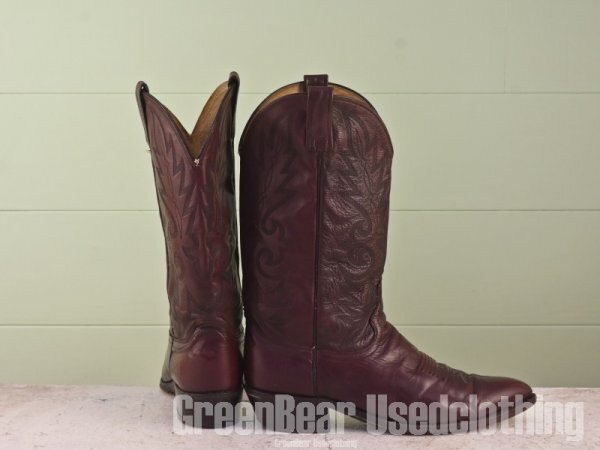 MN118 メンズ DANPOST ウエスタンブーツ 茶 ブラウン 11D 29cm