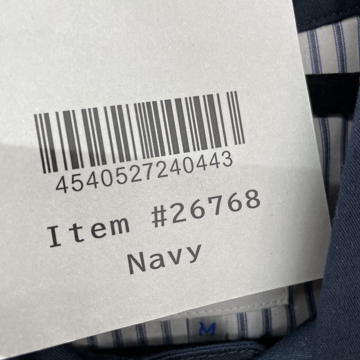 新品■coroai コロアイ メンズ スプリングコート M ネイビー コットン100% ステンカラー ロングコート 春秋 活躍_画像7