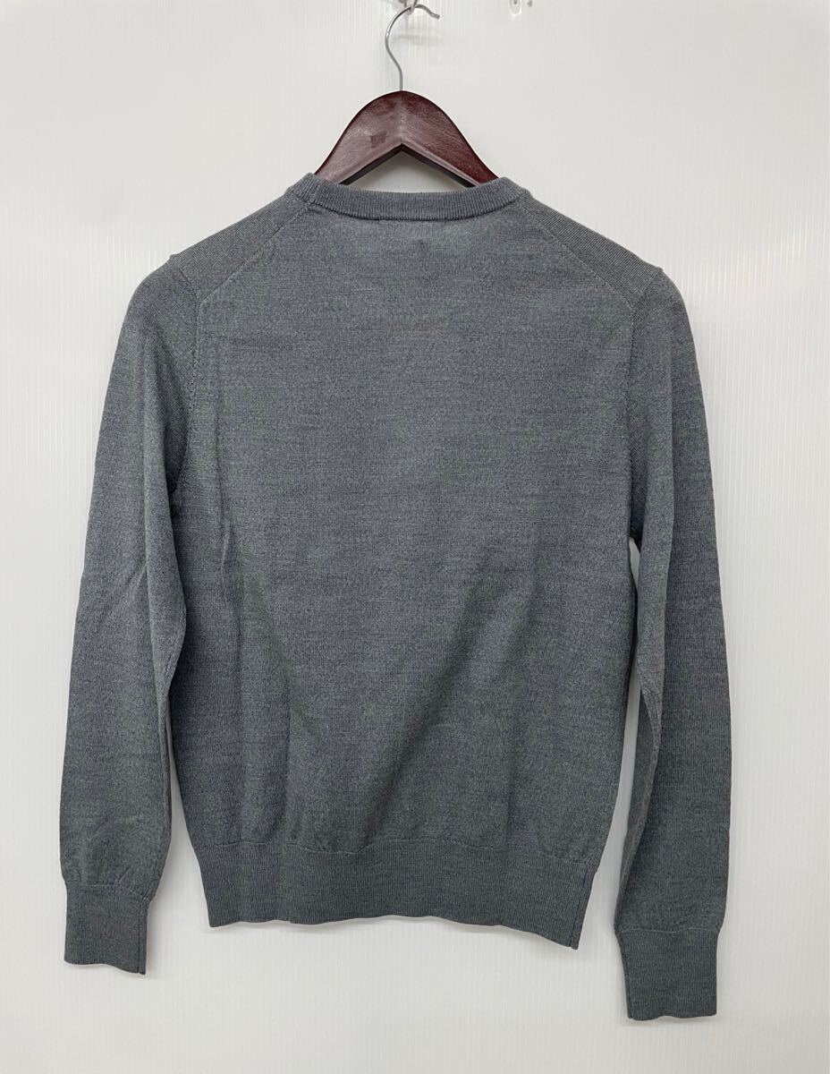 LYDIAVINE レディース 丸首 クルーネック ウール セーター 薄手 L 春秋 グレー_画像3