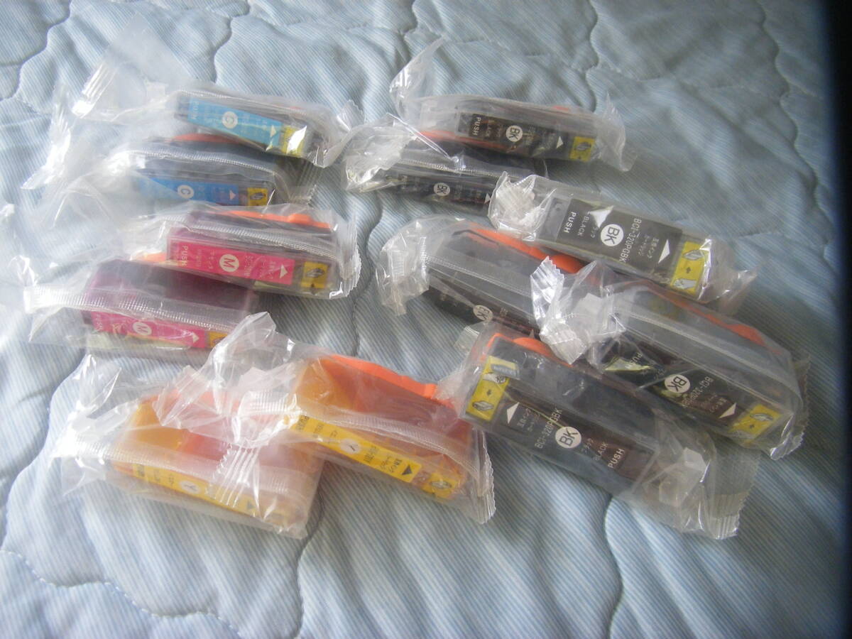 ╋╋(Z1662)╋╋ CANON BCI-320+321 互換インクカートリッジ 5色12本セット メーカー不明 未使用期限不明品 送料クリックポスト185円～