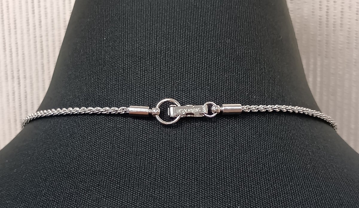 Swarovski スワロフスキー ハート クリア クリスタル ネックレス_画像3