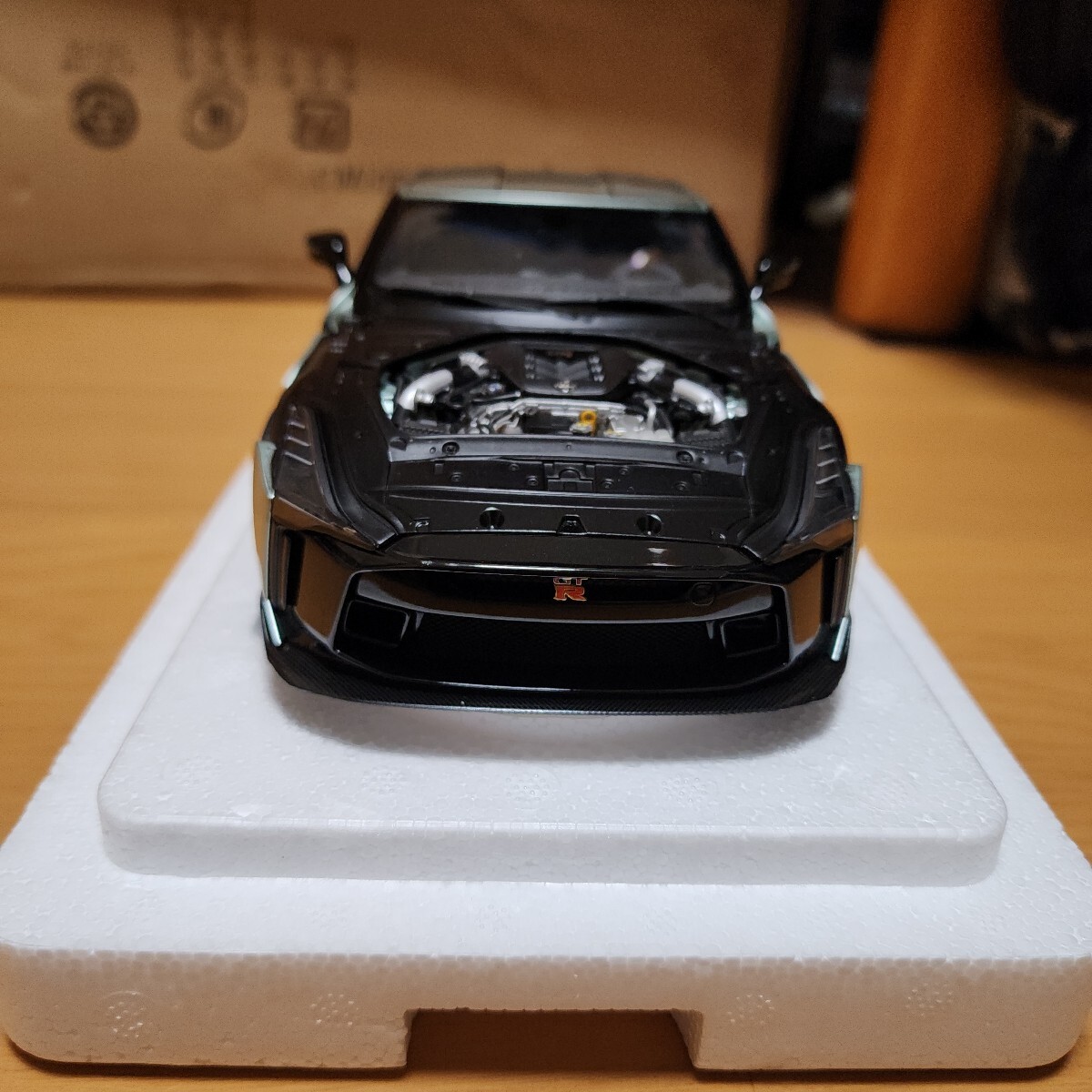 AUTOart オートアート 1/18 NISSAN GT-R 50 BY ITALDESIGN METALLIC GREEN/BLACK