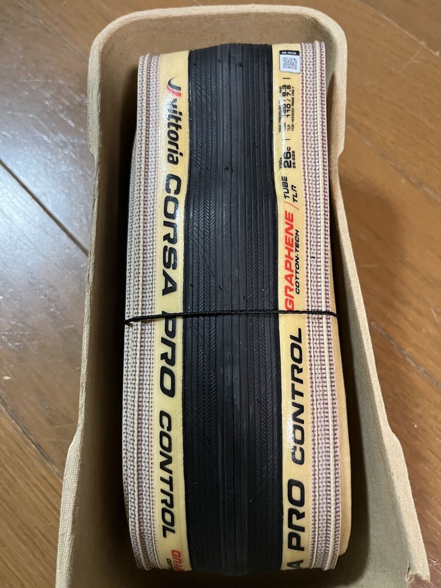 新品 コルサプロコントロール Corsa pro control 700x26c_画像1