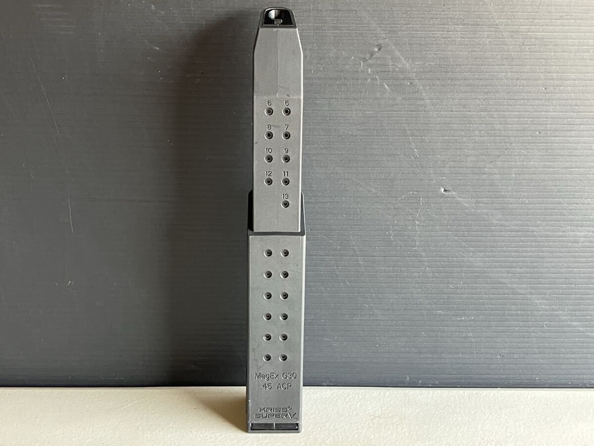 Mag Ex G30 .45 ACP KRISS SUPER Ｖ　クリスマガジン　動作未確認　現状品_画像1