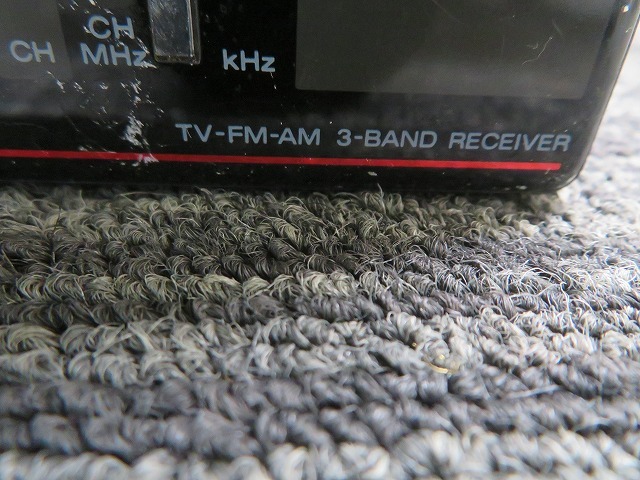 Z☆National 　ナショナル RF-U40　TV-FM-AM　3BAND　レシーバー ◎動作品_画像3