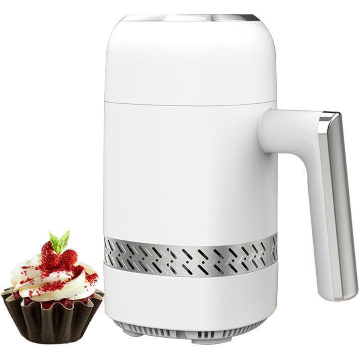 【美品】アイスクリームメーカー 家庭用 予冷不要 300ML 小型 一台多役 BKDYOL_画像1