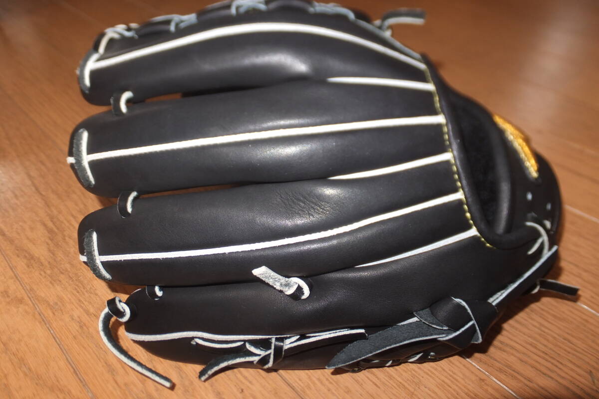 *美品 BSSショップ 限定 ミズノプロ 硬式用 グラブ フィンガーコアテクノロジー 内野手用4/6 サイズ8 1AJGH16003 ブラック 黒 MizunoPro*_画像3