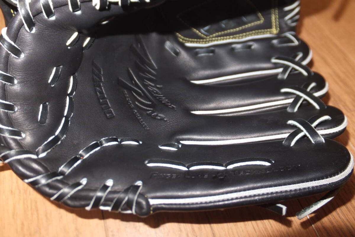 *美品 BSSショップ 限定 ミズノプロ 硬式用 グラブ フィンガーコアテクノロジー 内野手用4/6 サイズ8 1AJGH16003 ブラック 黒 MizunoPro*_画像8