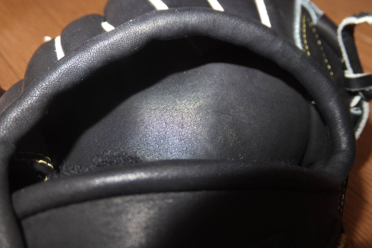 *美品 BSSショップ 限定 ミズノプロ 硬式用 グラブ フィンガーコアテクノロジー 内野手用4/6 サイズ8 1AJGH16003 ブラック 黒 MizunoPro*_画像5