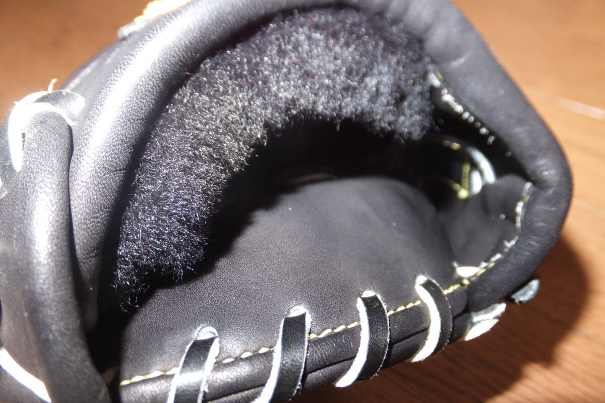 *美品 BSSショップ 限定 ミズノプロ 硬式用 グラブ フィンガーコアテクノロジー 内野手用4/6 サイズ8 1AJGH16003 ブラック 黒 MizunoPro*_画像4