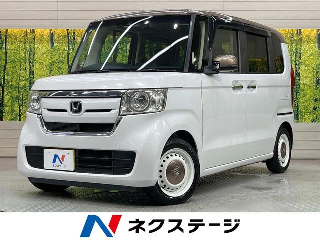 【諸費用コミ】:令和1年 N-BOX G L ホンダセンシング カッパーブラウンスタイル