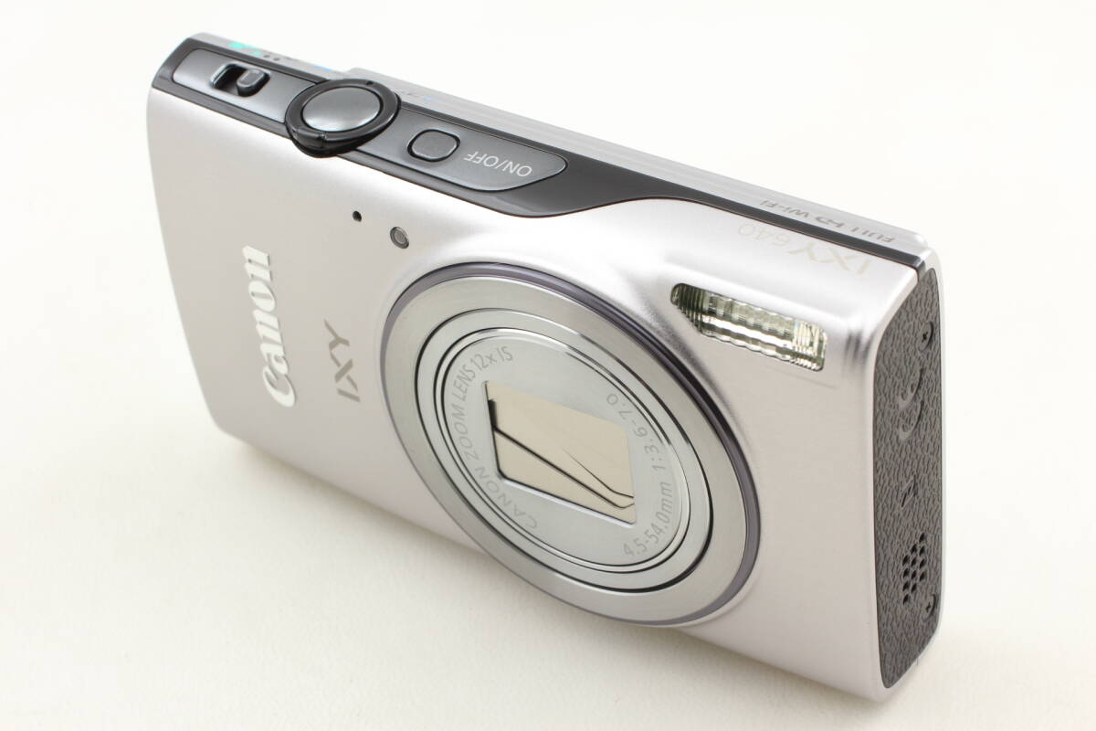 キャノン Canon IXY 640 シルバー コンパクト デジタルカメラ イクシー Compact Digital Camera 698