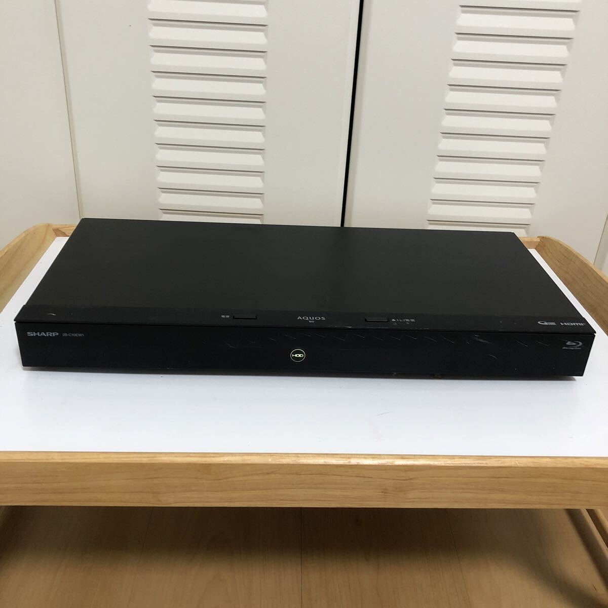 SHARP シャープ ブルーレイディスクレコーダー 2B-C10EW1 現状品