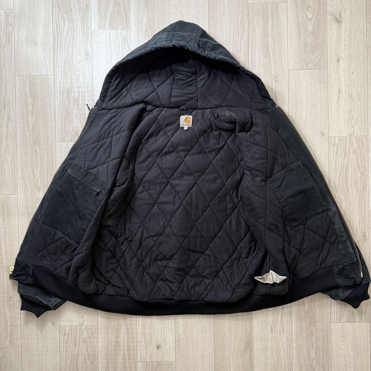Carhartt アクティブジャケット XL ブラック 黒 J140BLK
