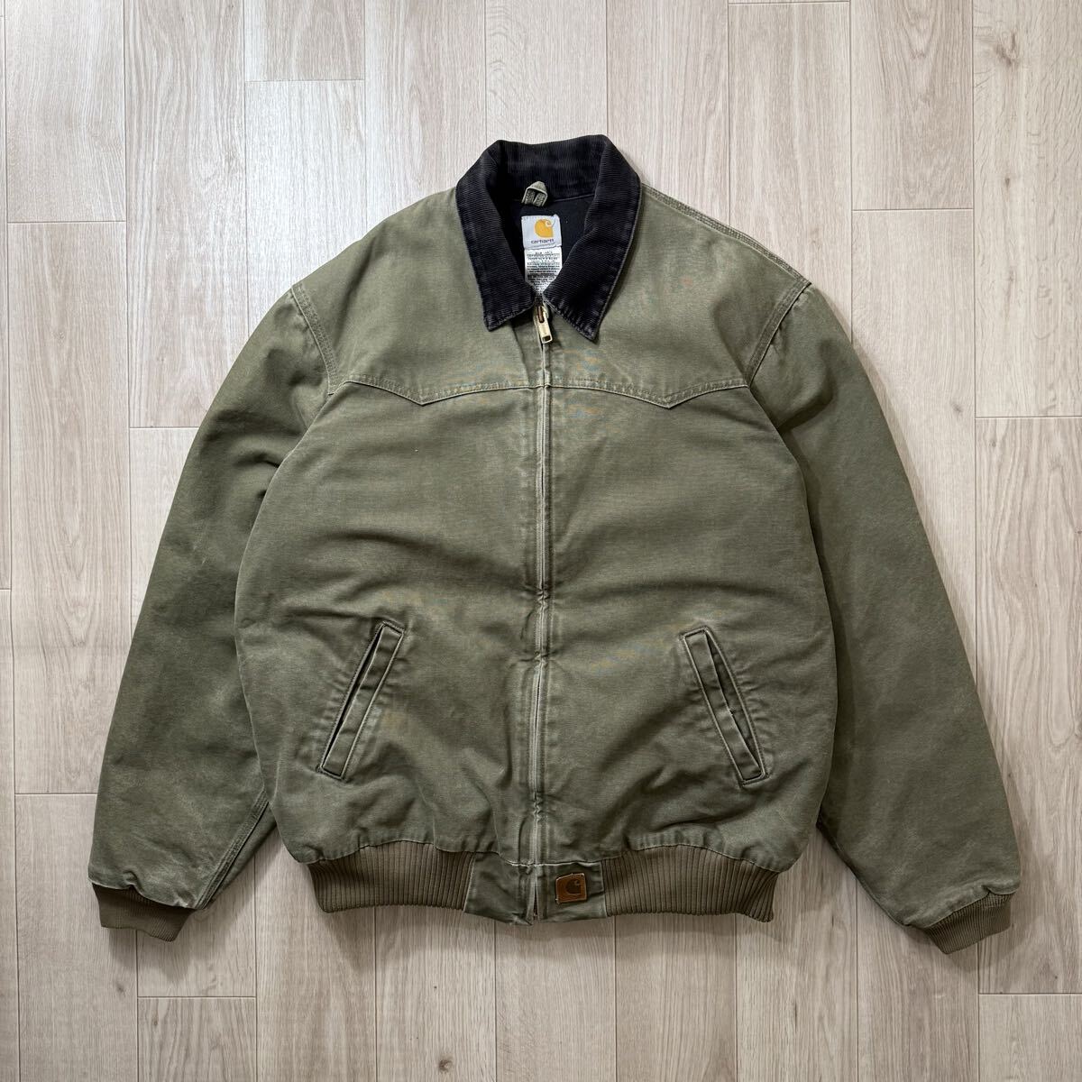 carhartt サンタフェジャケット j14 CLY 希少カラー Vintage Carhartt J14 Sandstone Santa Fe Jacket Clay CLY