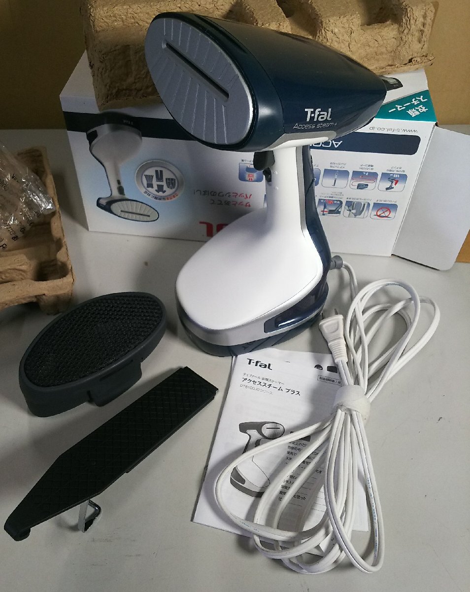 ★T-fal ティファール アクセススチーム プラス DT8100JO 衣類スチーマー 中古品 #07Z2190b35